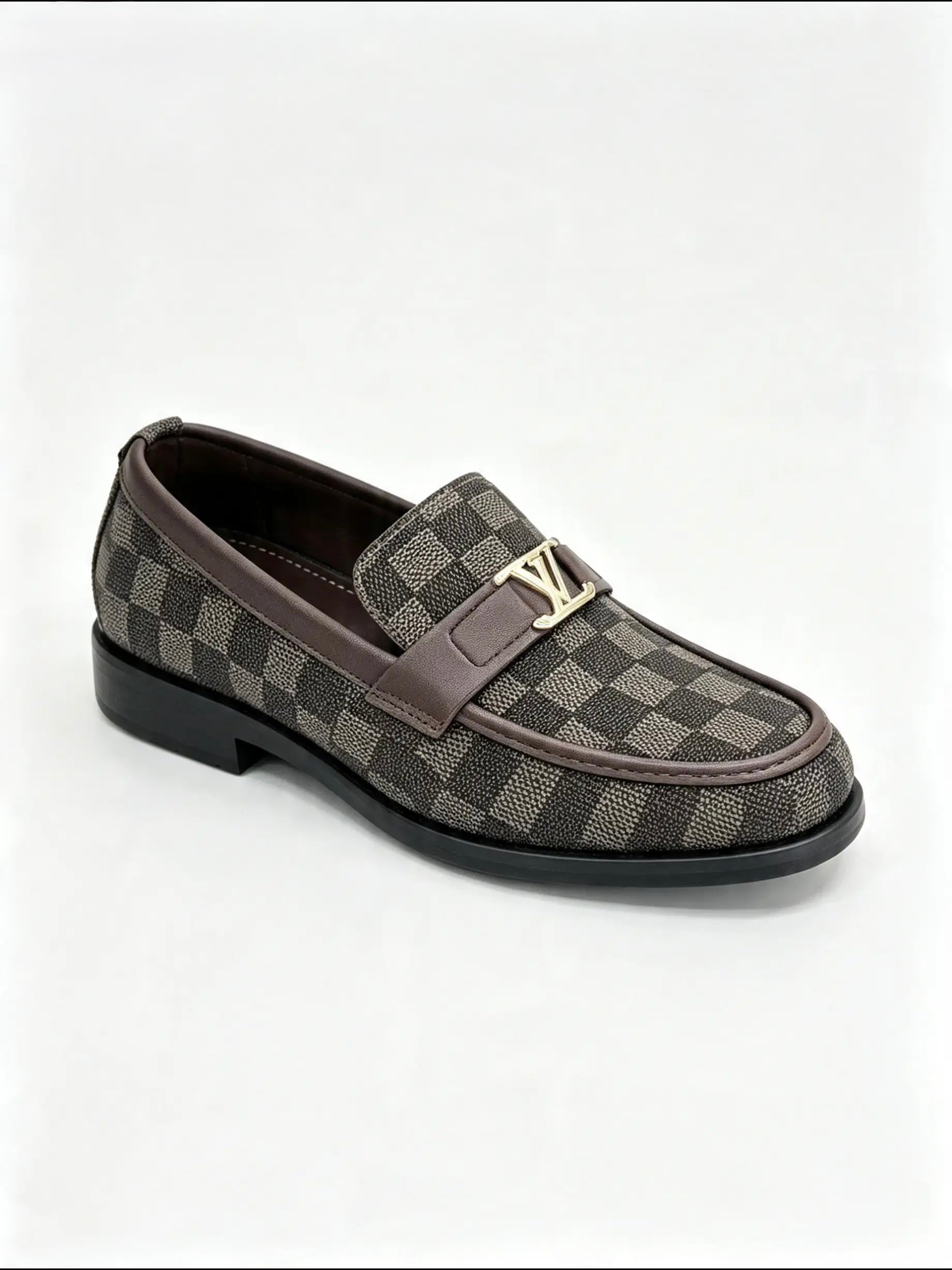 LV Print Loafers