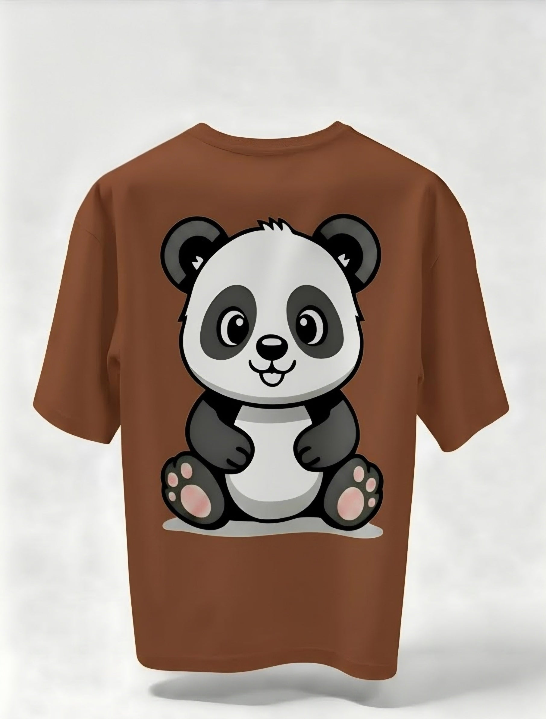 DropShoulder Oversize shirt PANDA design