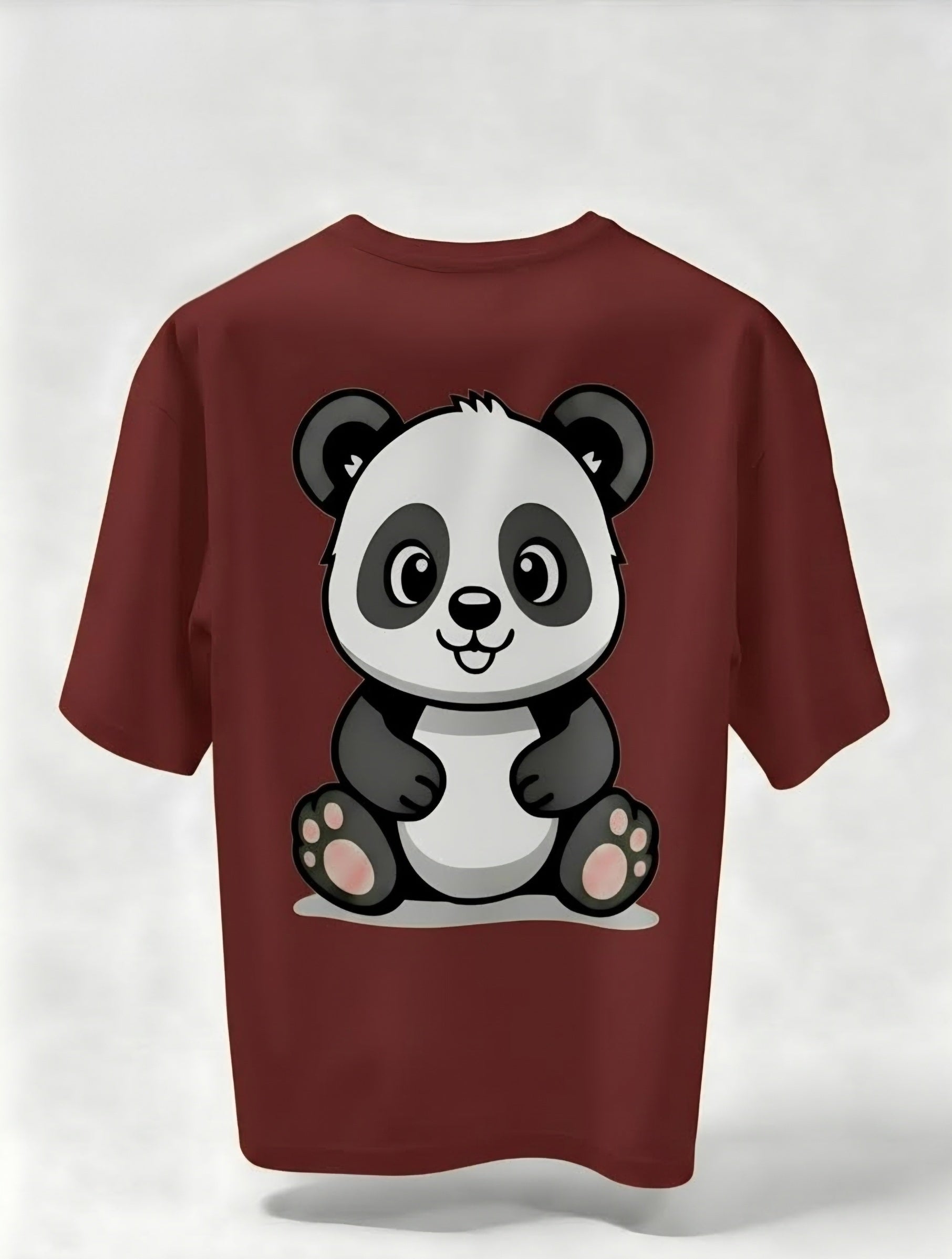 DropShoulder Oversize shirt PANDA design