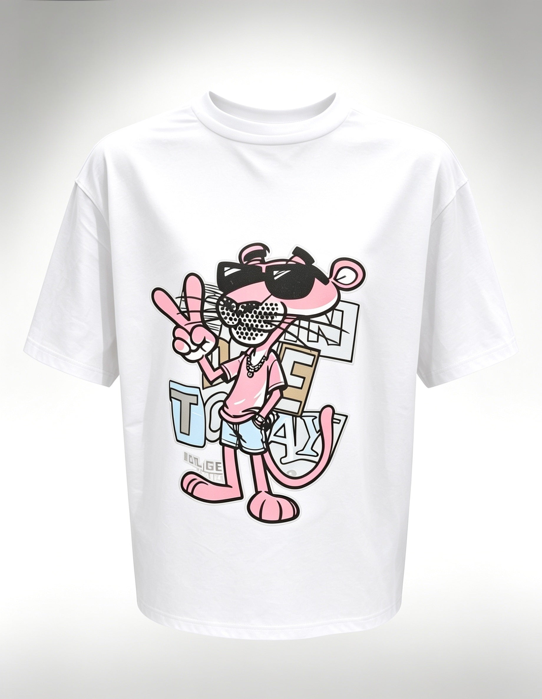 DomRebel Pink Over size shirt