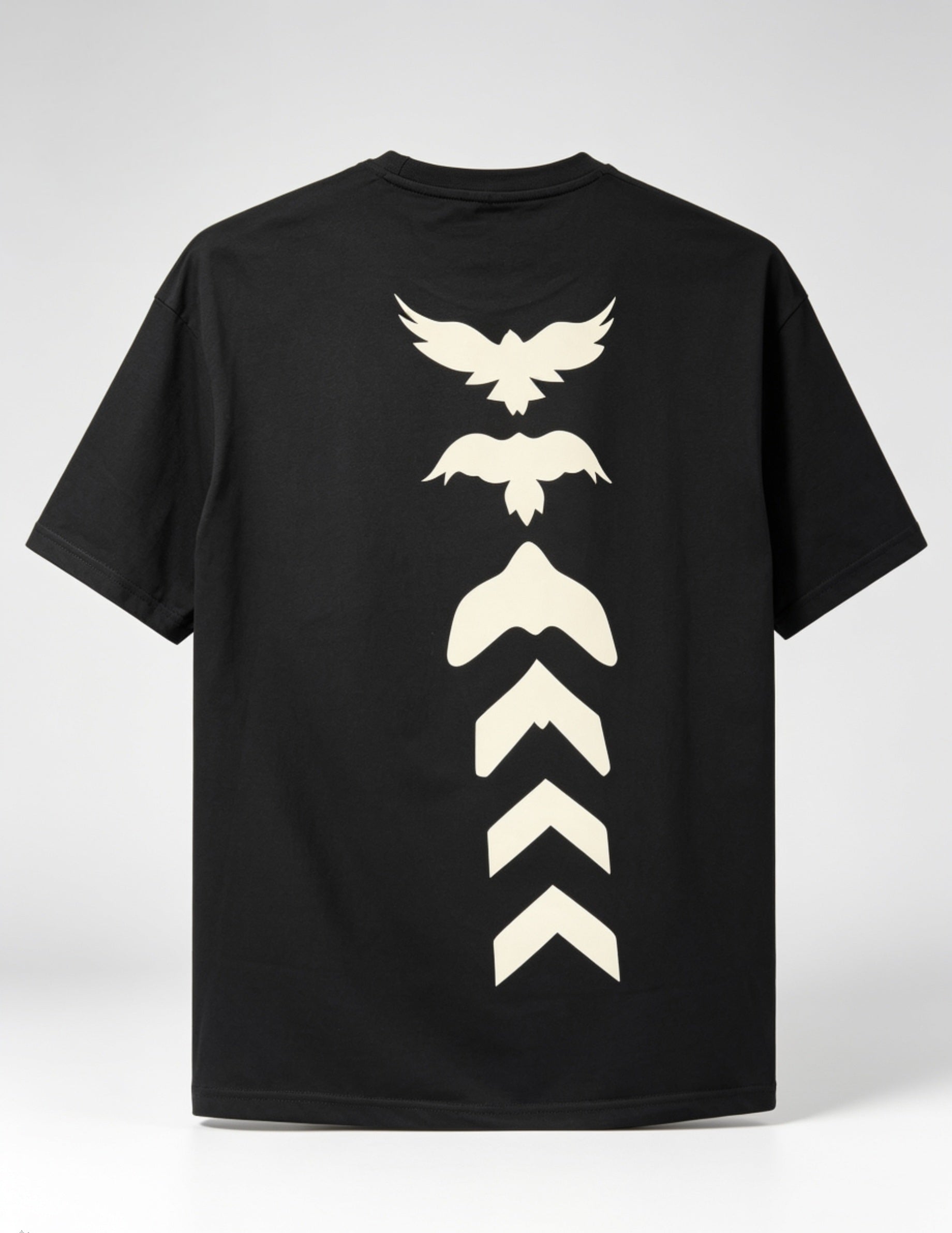 Desending birds Oversize Shirt