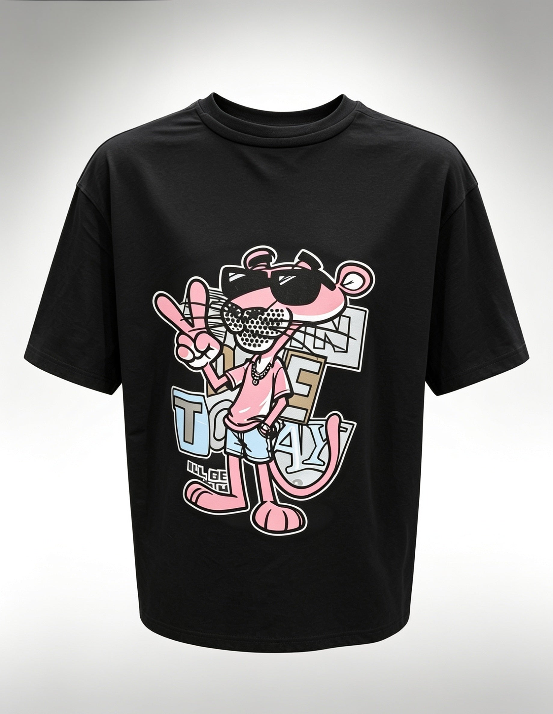 DomRebel Pink Over size shirt