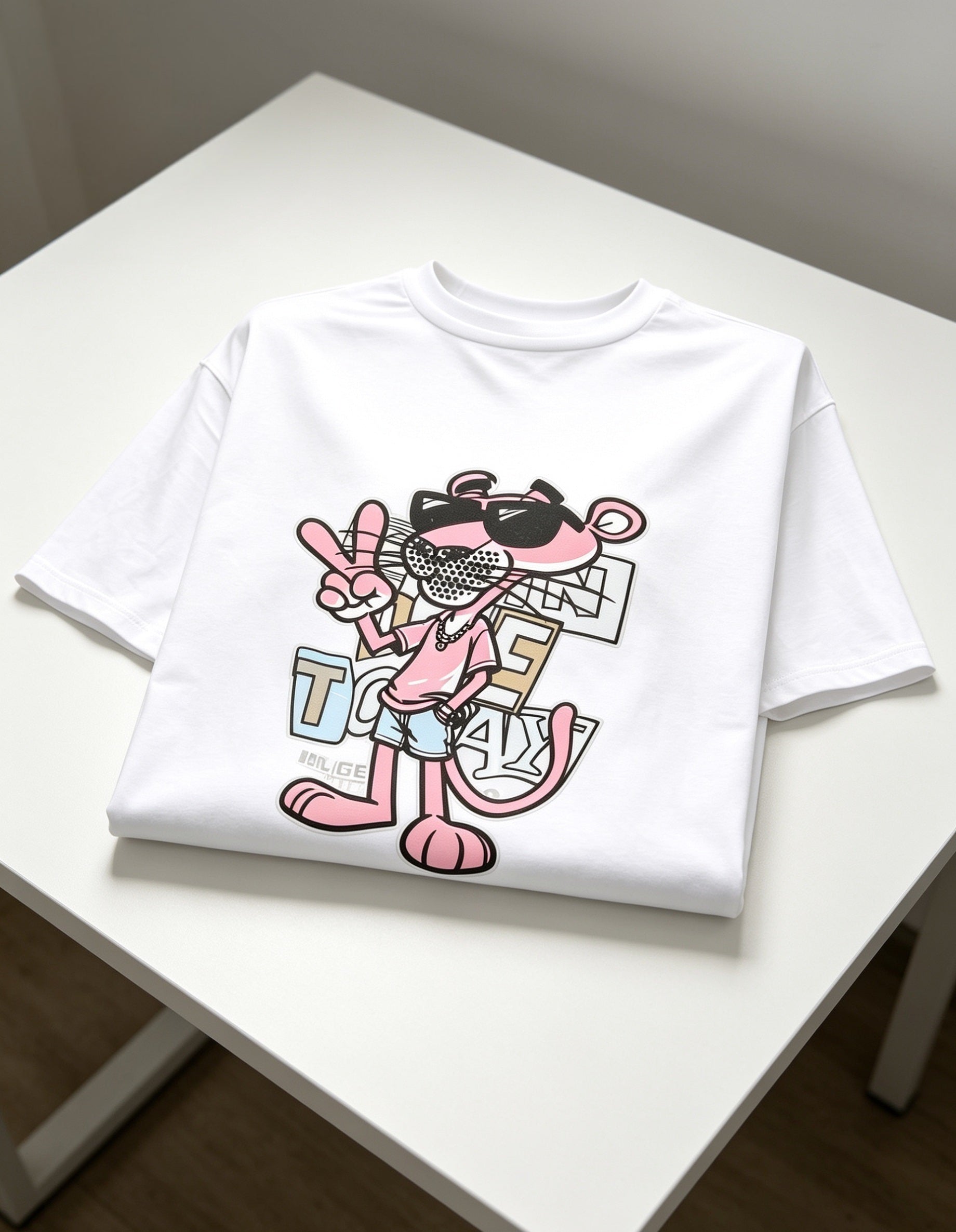 DomRebel Pink Over size shirt