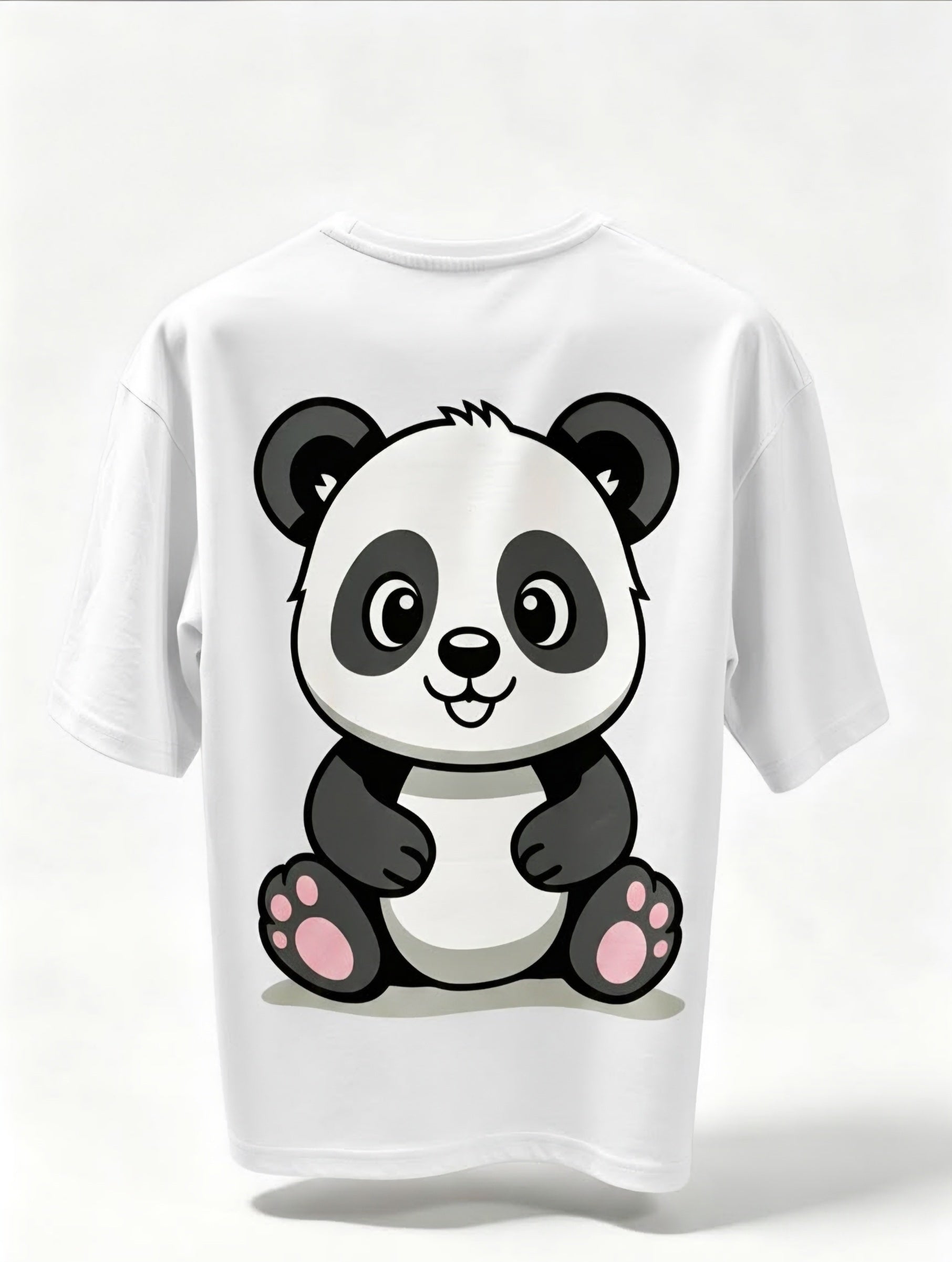 DropShoulder Oversize shirt PANDA design